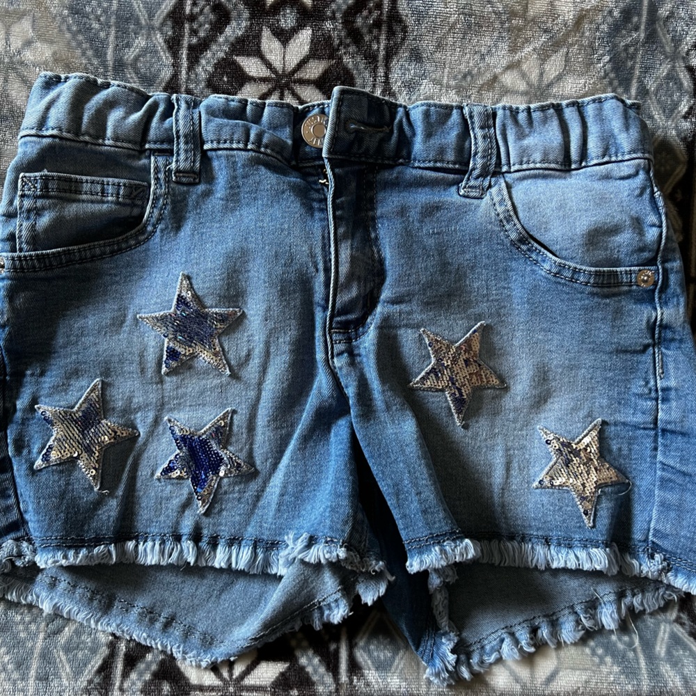 Original Justice Jean Shorts Girls size 12 plus